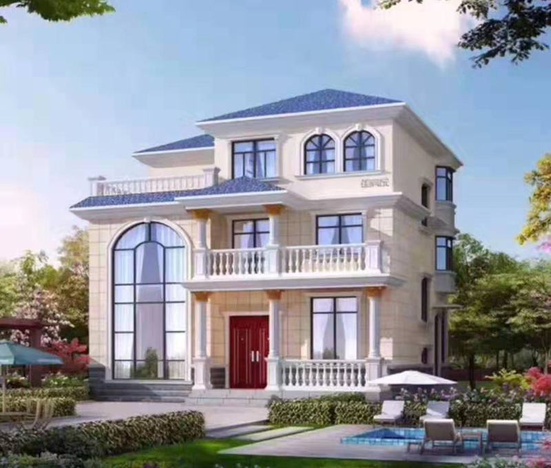 輕鋼別墅公司超低報價,提供施工指導建出來的房子是什么樣子?(圖4) 睿婕輕鋼別墅