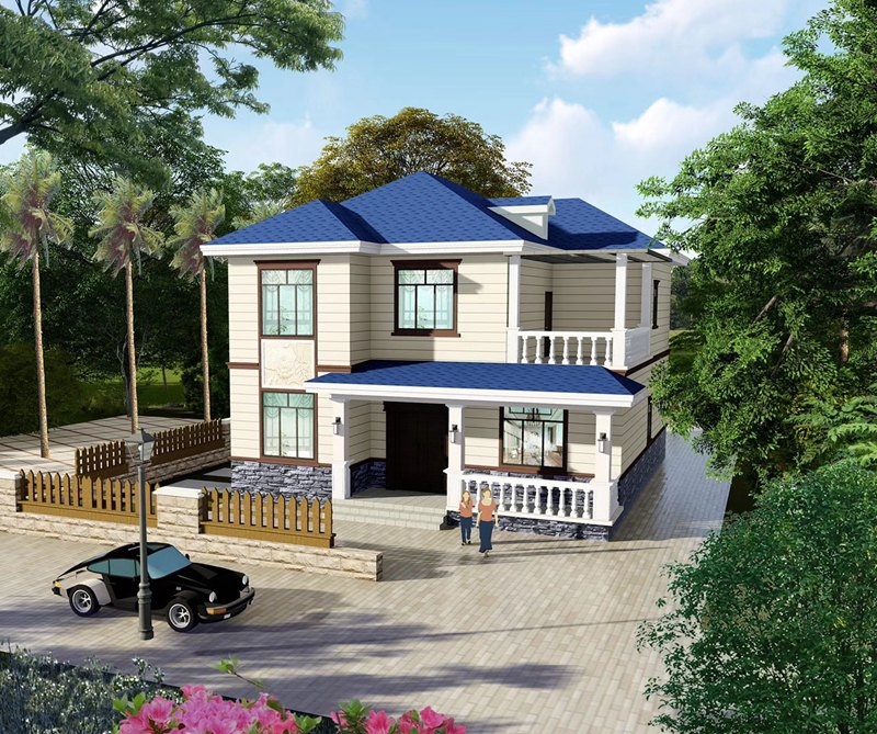 顛覆中國(guó)百年建筑形式,輕鋼房屋到底好在哪兒?(圖3) 睿婕輕鋼別墅